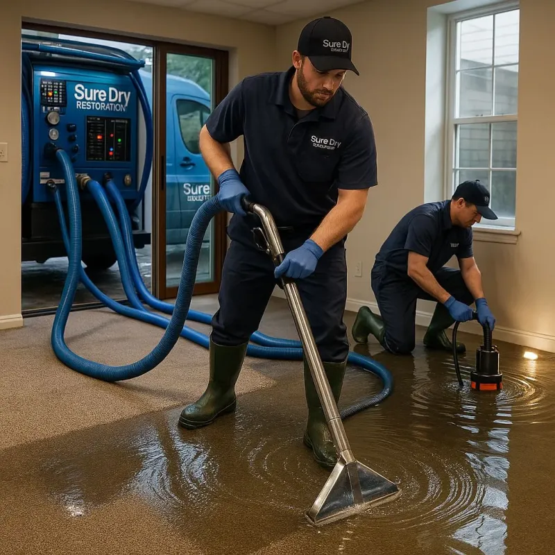 Water Extraction and Removal process in Hallsville, TX